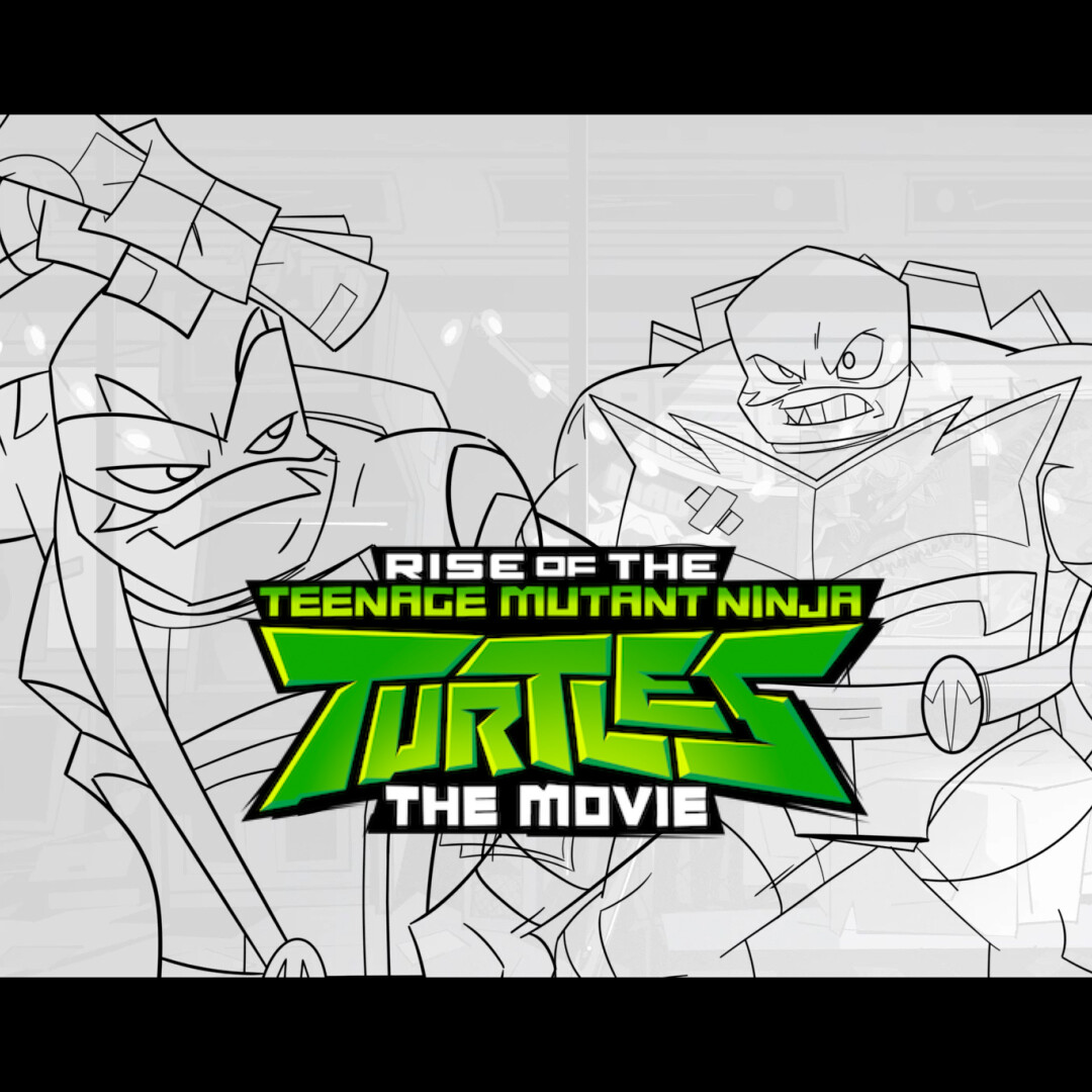 ArtStation Rise of the TMNT The Movie ROUGH ANIMATION