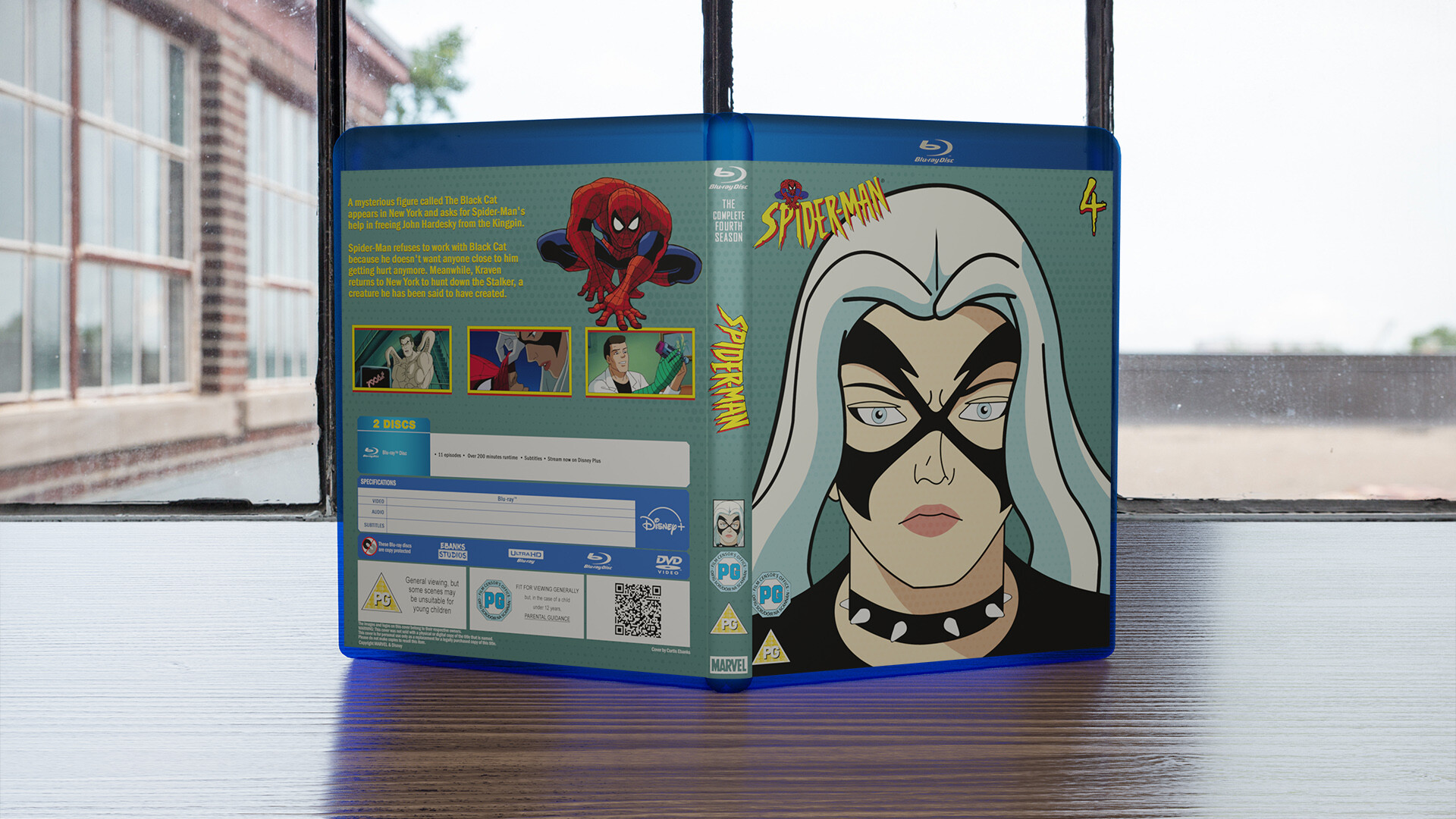 ArtStation - Spider-Man: TAS Season 4 Custom Blu-ray Cover