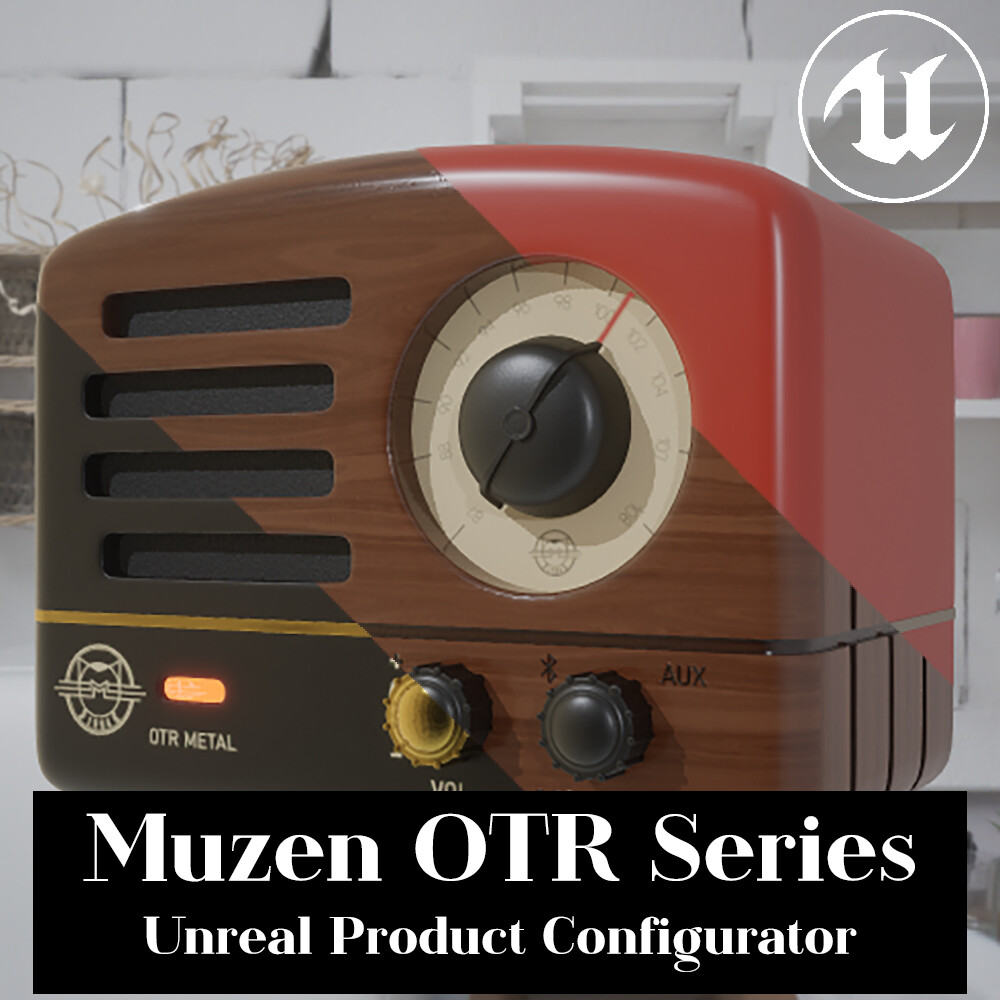 MuzenPortableSpeaker - Unreal Product Configurator