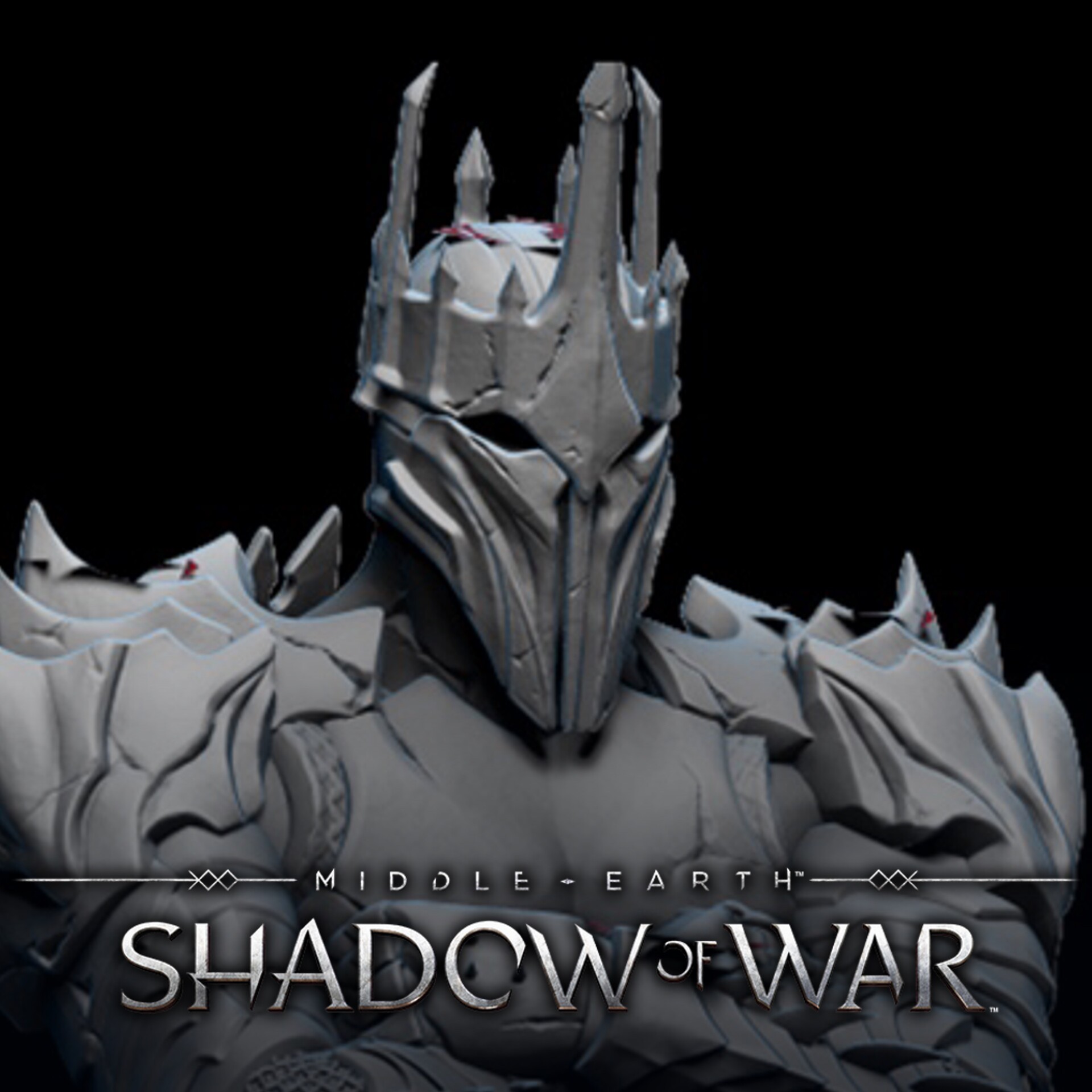 ArtStation Shadow of War Statues