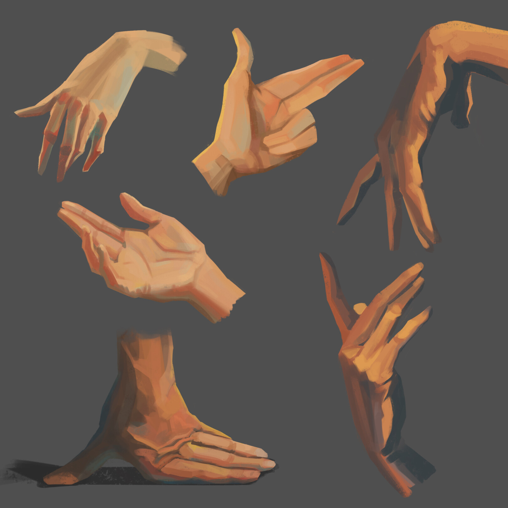 ArtStation - Hands Study