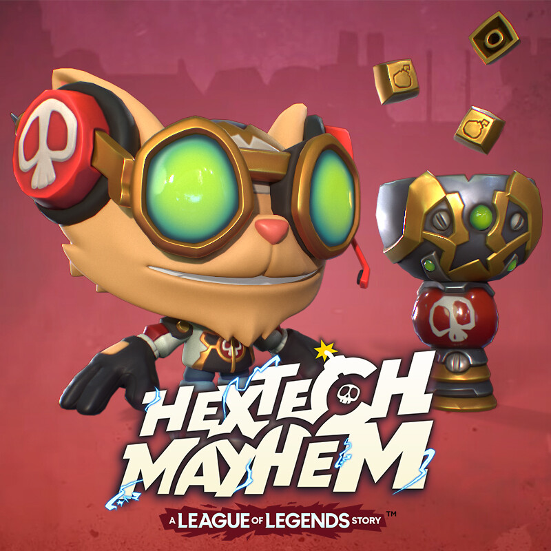 ArtStation Hextech Mayhem Pro Gamer Ziggs skin