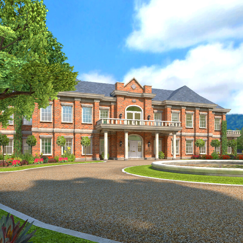 ArtStation English Manor House