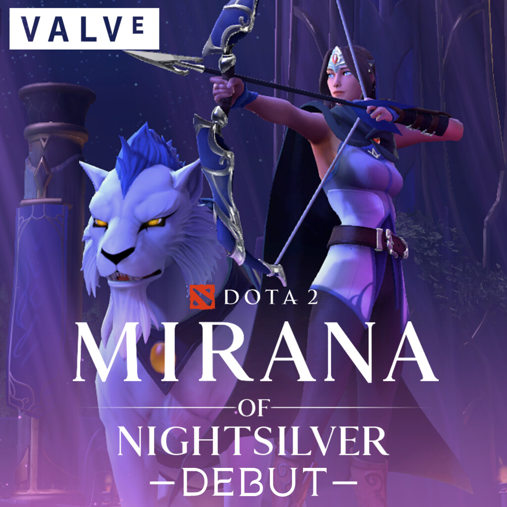 Dota 2: Mirana of Nightsilver - Persona Debut