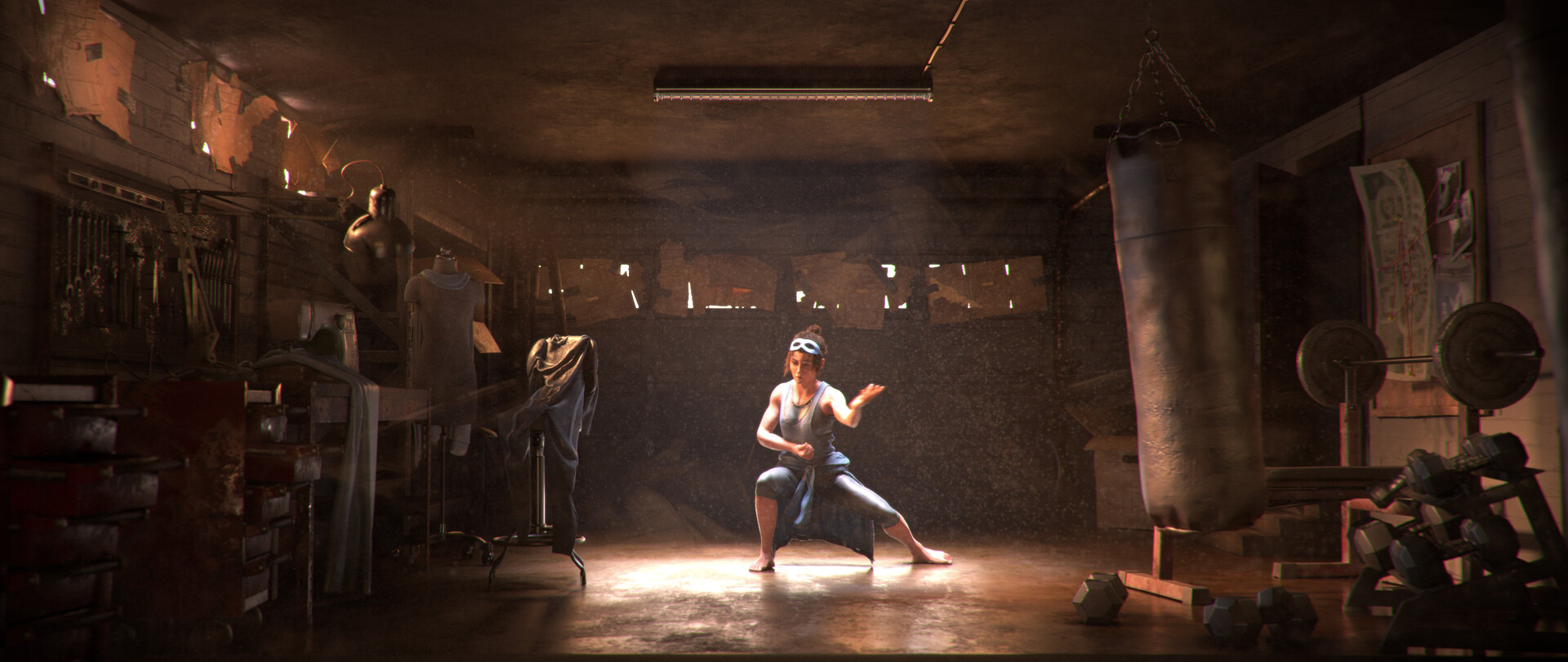 ArtStation Garage Workout Moving Meditations