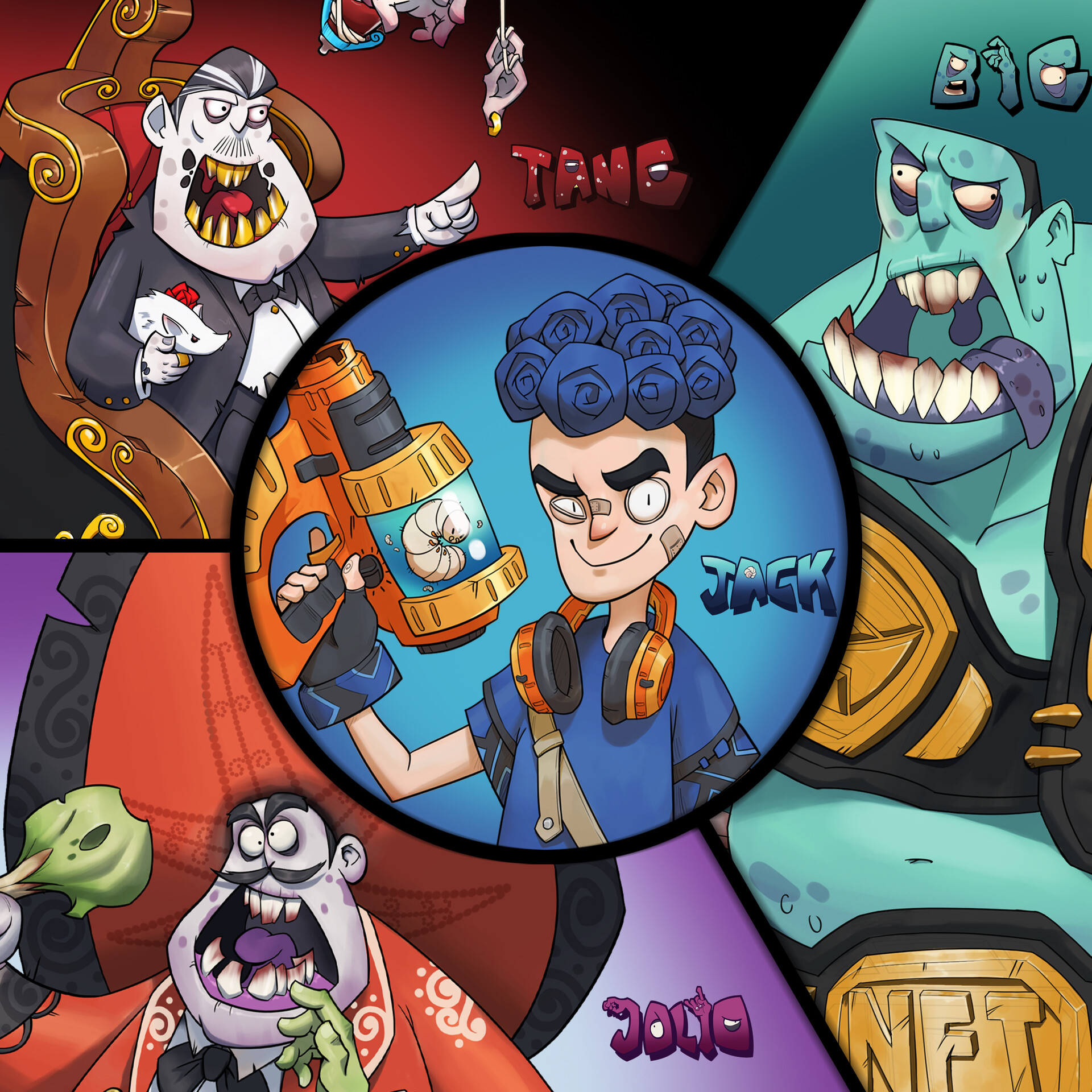 ArtStation 2022 7.game zombie