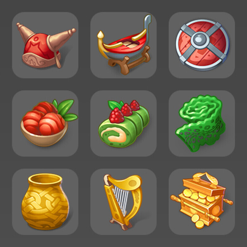 ArtStation Icons set 1