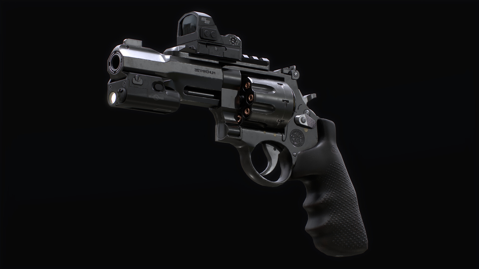 ArtStation - S&W R8 Revolver