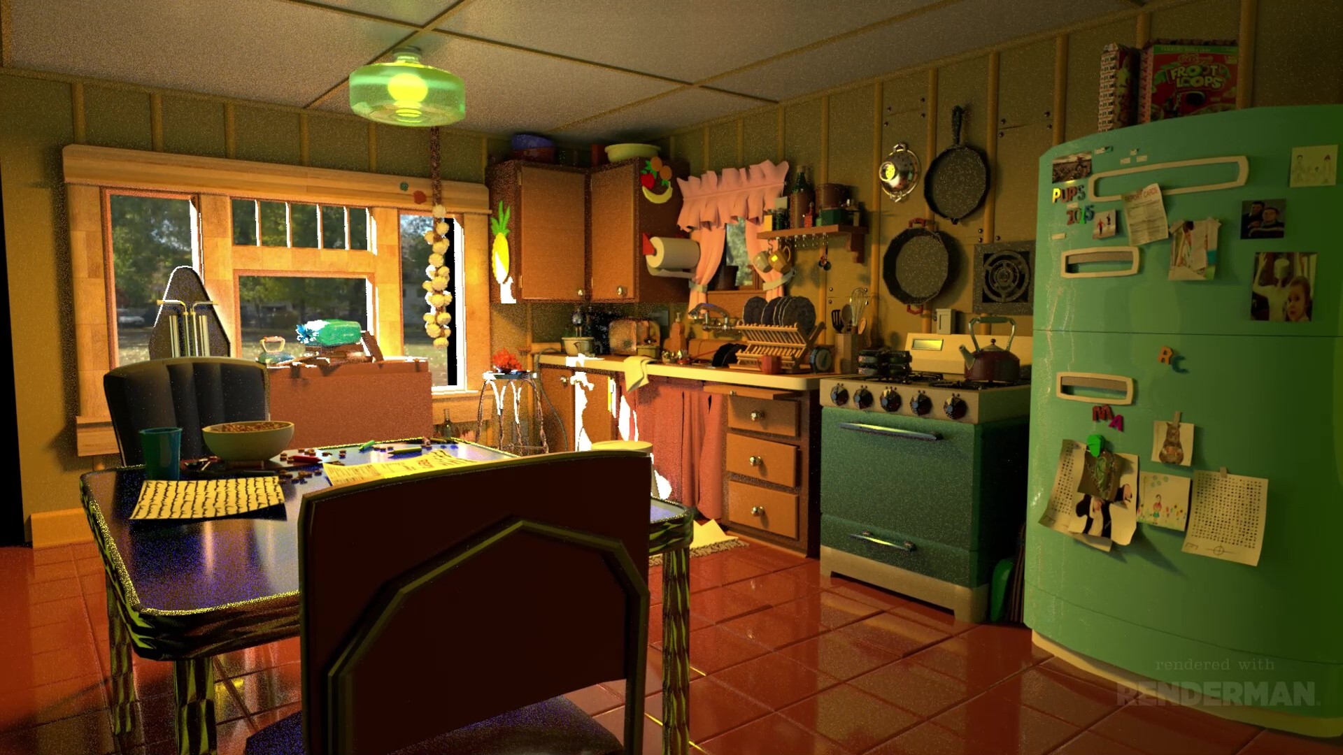 ArtStation Maya Kitchen Scene Challenge   Rene Carmona Jr Rene Carmona Jr Kitchen Moment 