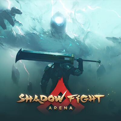 ArtStation - Shadow Fight Arena - Main Trio Splash Art