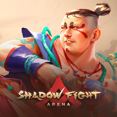 ArtStation - Shadow Fight Arena - Hong-Joo Splash Art