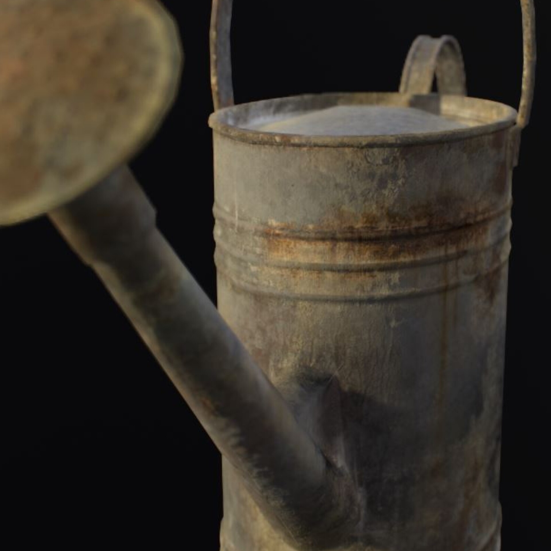 ArtStation Old watering can (texturing)