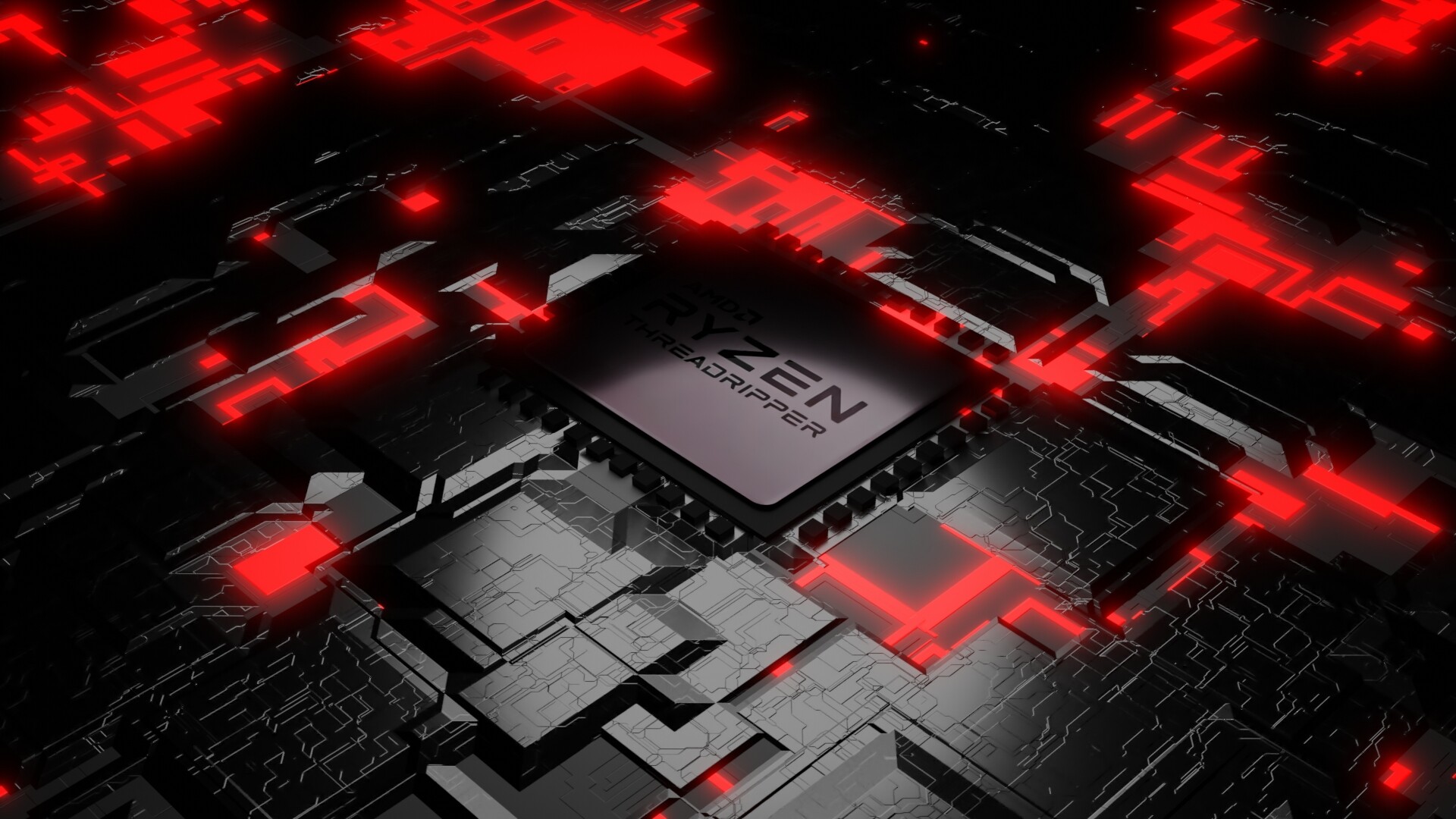 ArtStation - Abstract Threadripper Ad