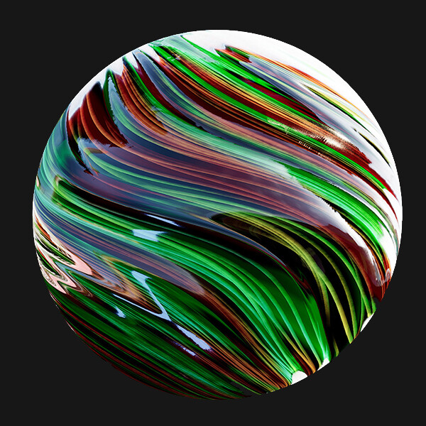 ArtStation Glass ball Material