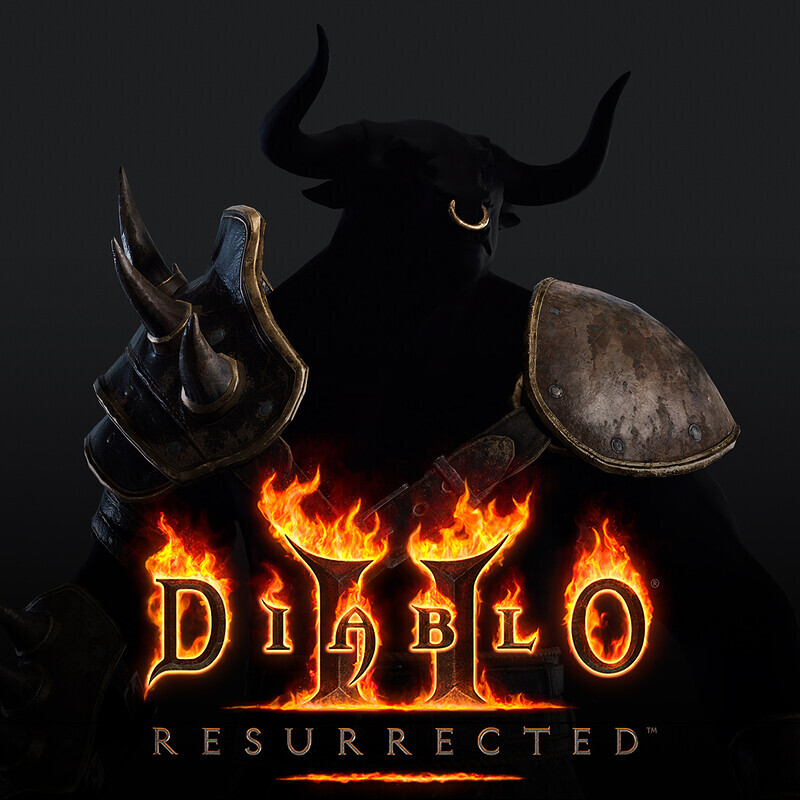 ArtStation Diablo II Resurrected Character Work