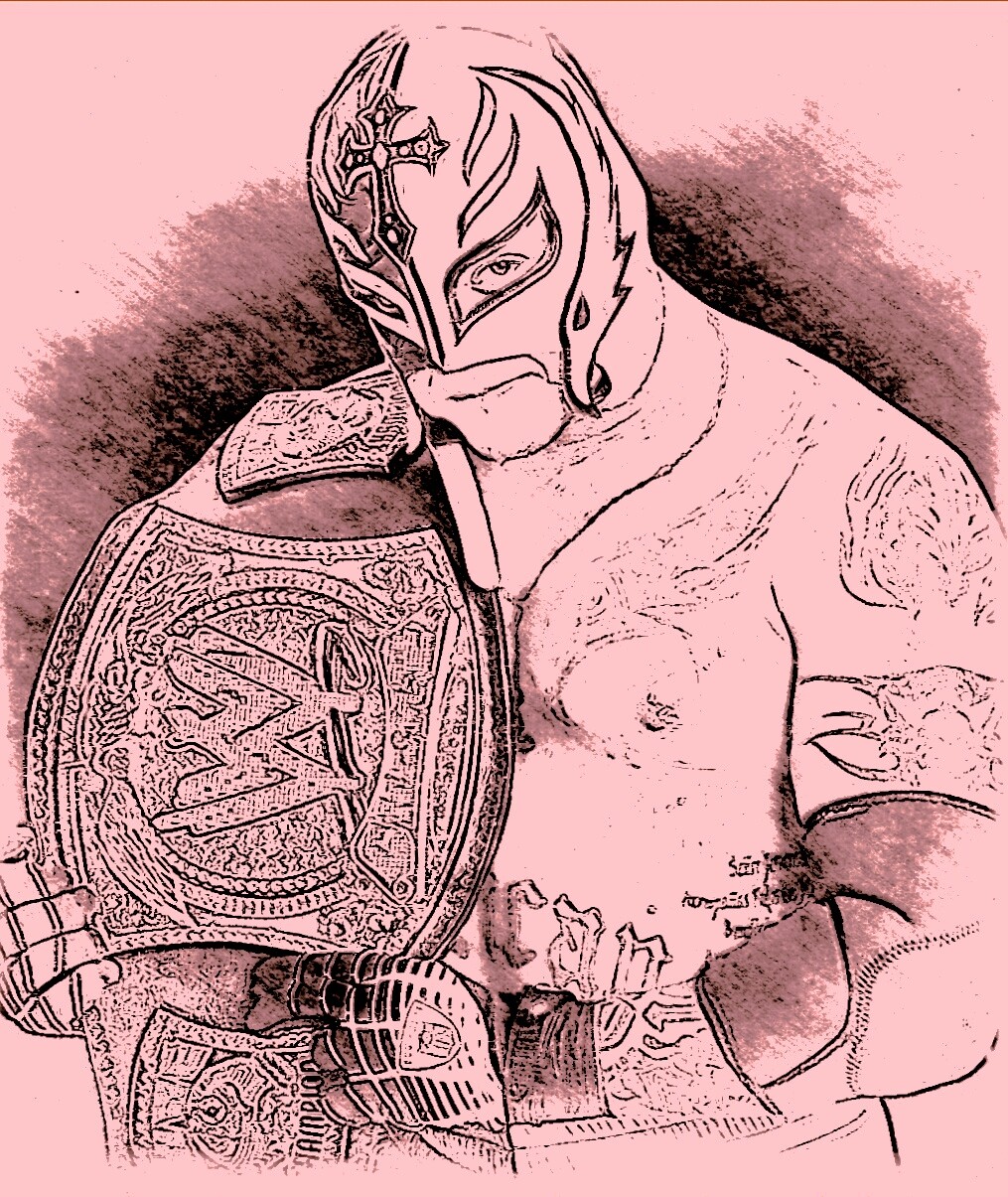 ArtStation - Rey Mysterio with Amir Mohammad Janani