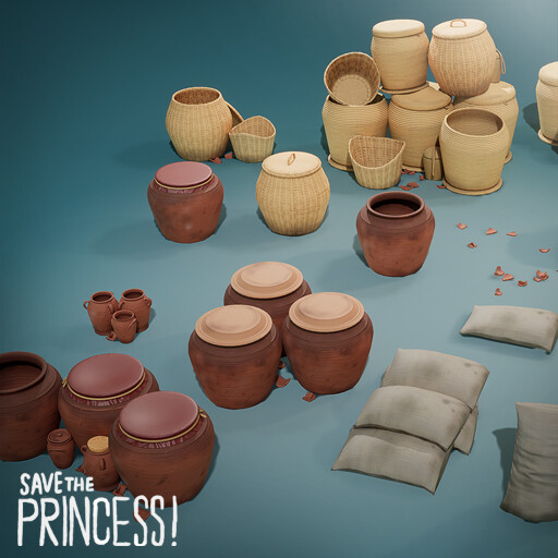 ArtStation Set Dressing Props