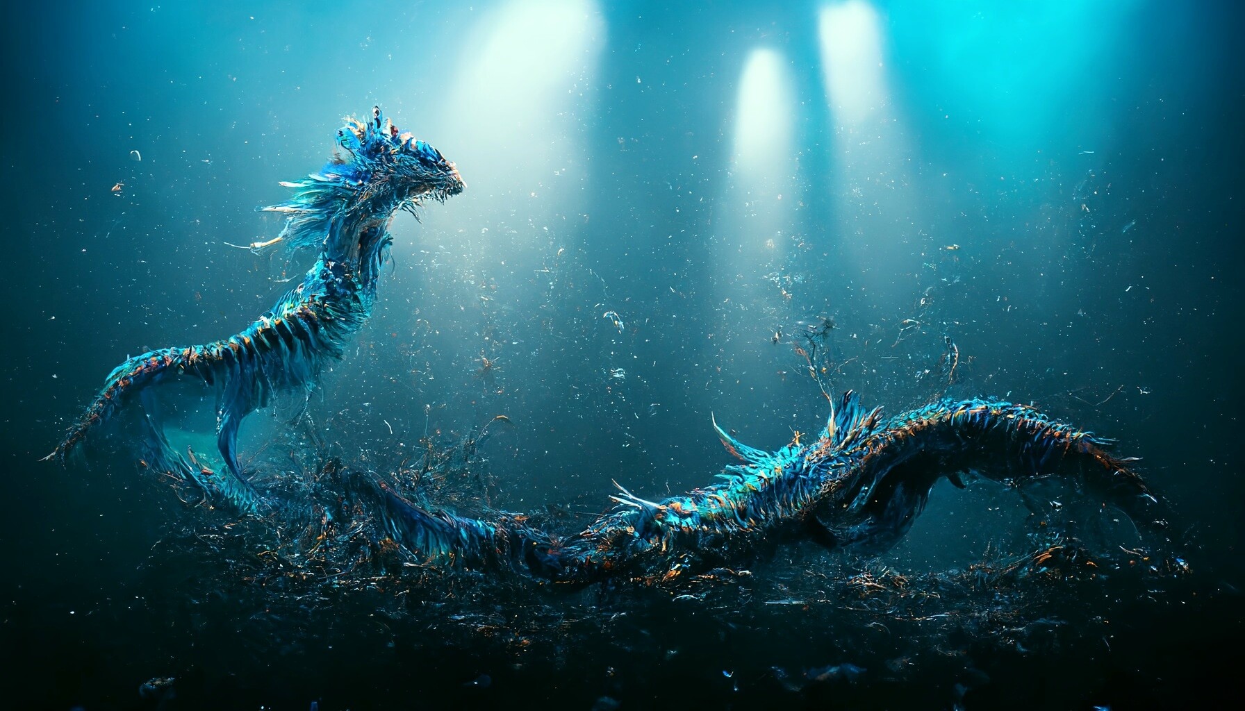 ArtStation Sea dragon