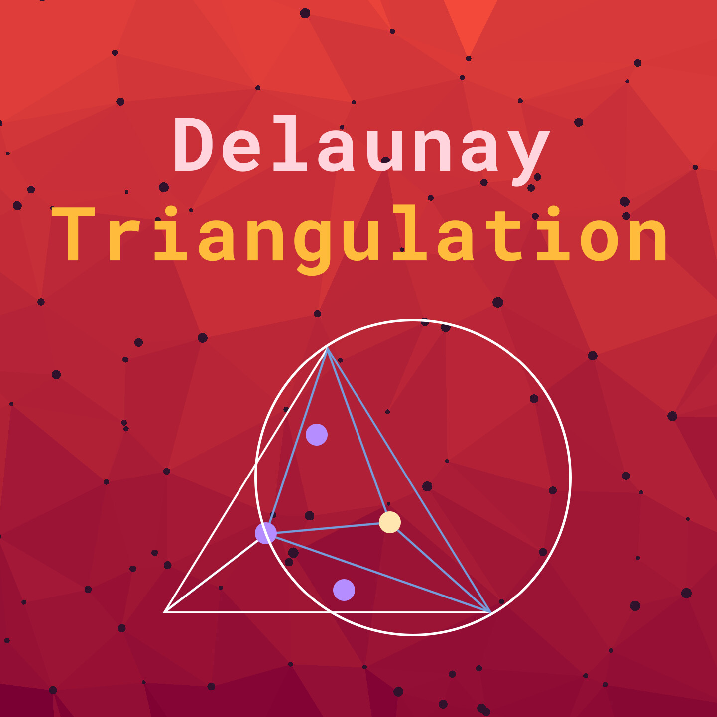 Vídeo-Aula Triangulação de Delauney 