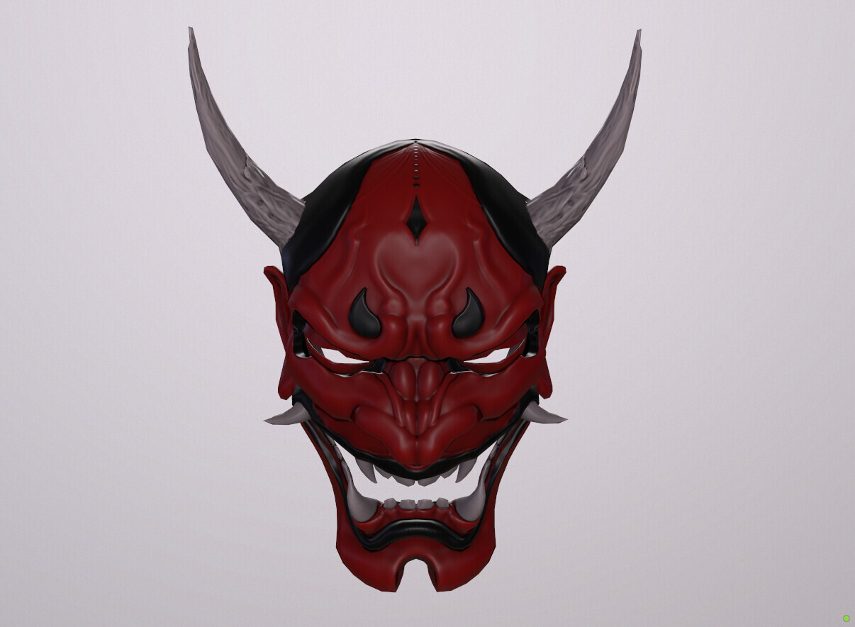 ArtStation - Hannya Mask