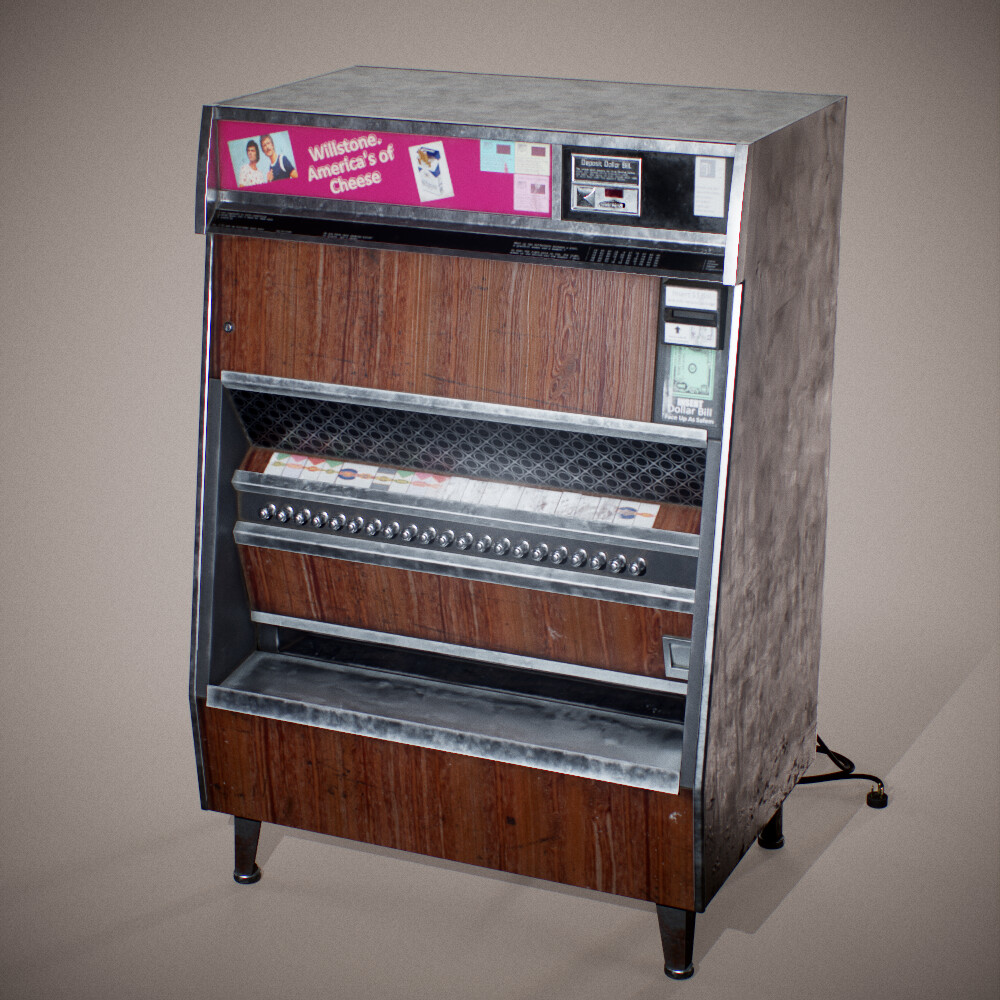 ArtStation Cigarette's Dispenser 1980's