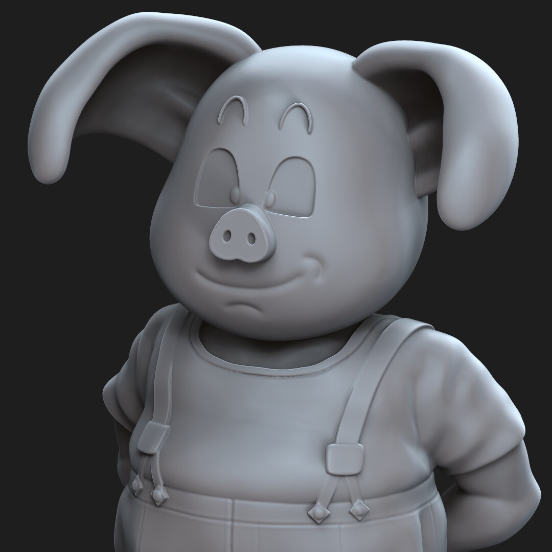 artstation-oolong-from-dragon-ball-3d-print-ready