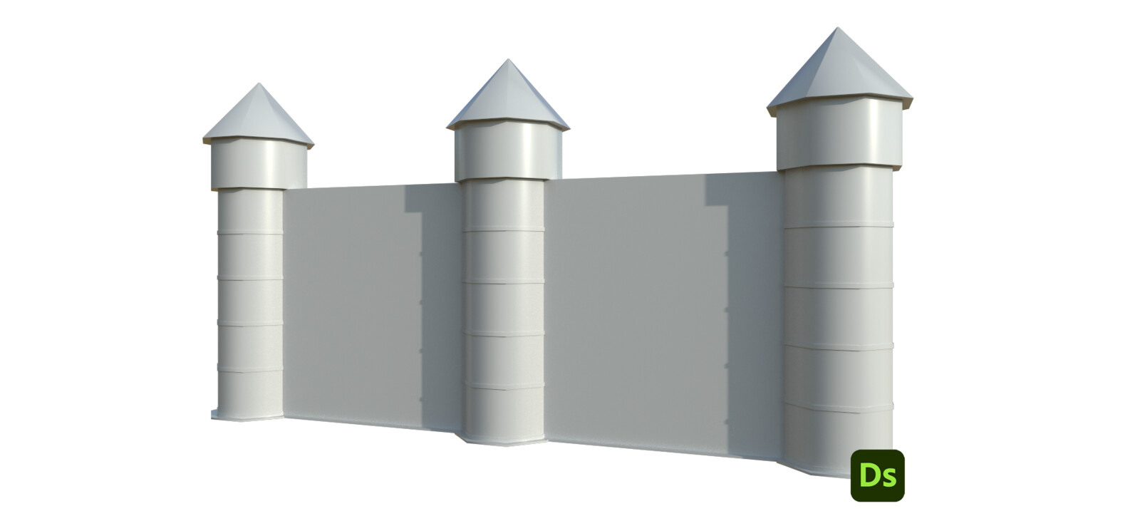 Castle Wall Substance Model Graph