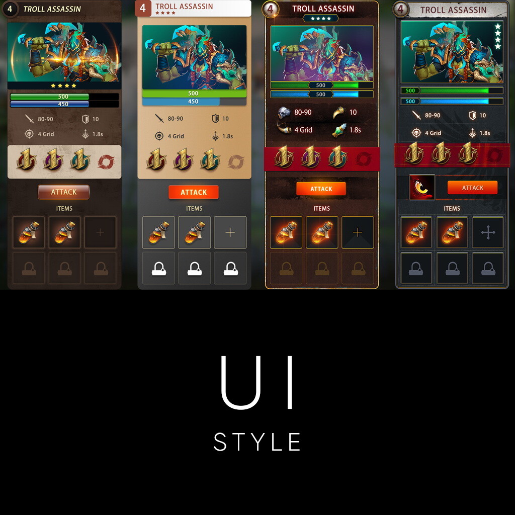 ArtStation - game interface