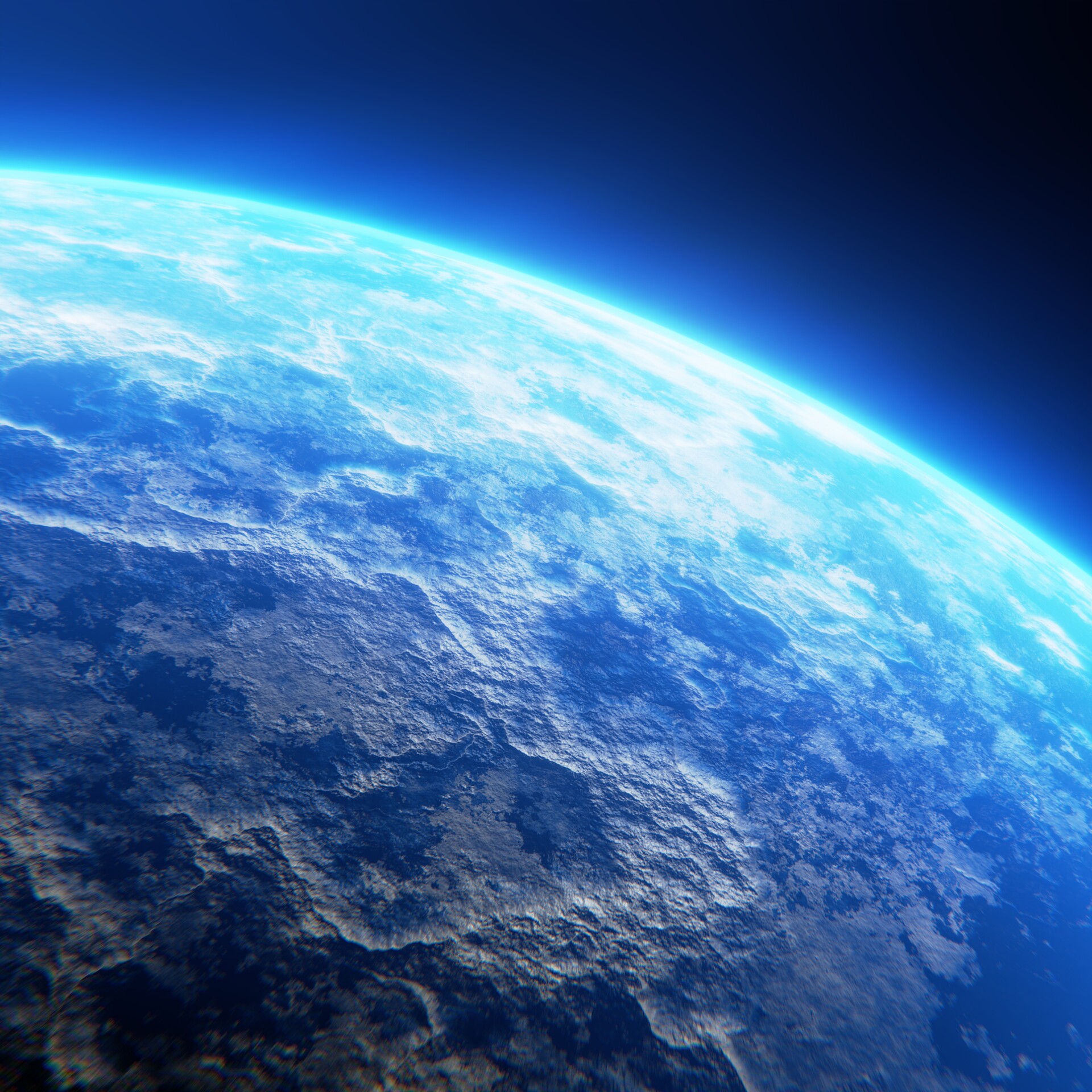 ArtStation - Planet Atmosphere (Blender Tutorial)