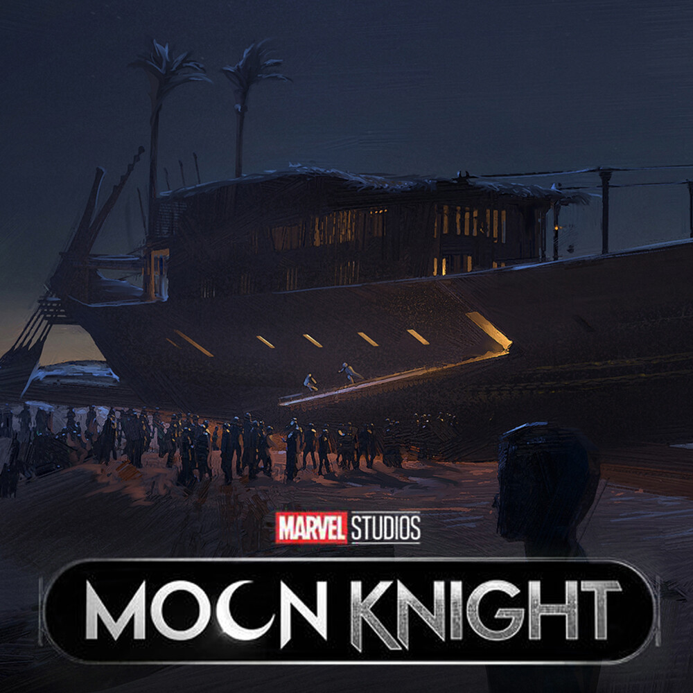 Moon Knight TV Series - Duat - Realm of the Dead / Barge Concepts