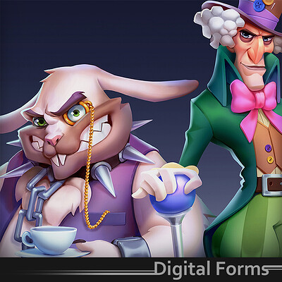 Digital forms digital forms mx hatter and rabbit