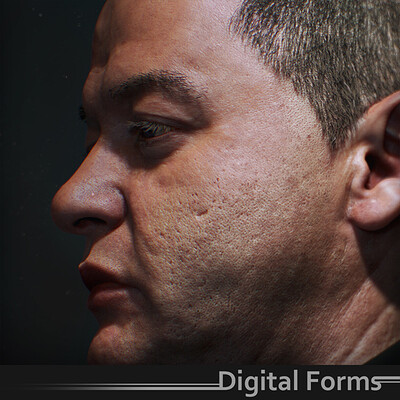 Digital forms digital forms 3d portrait of alexey nikonov