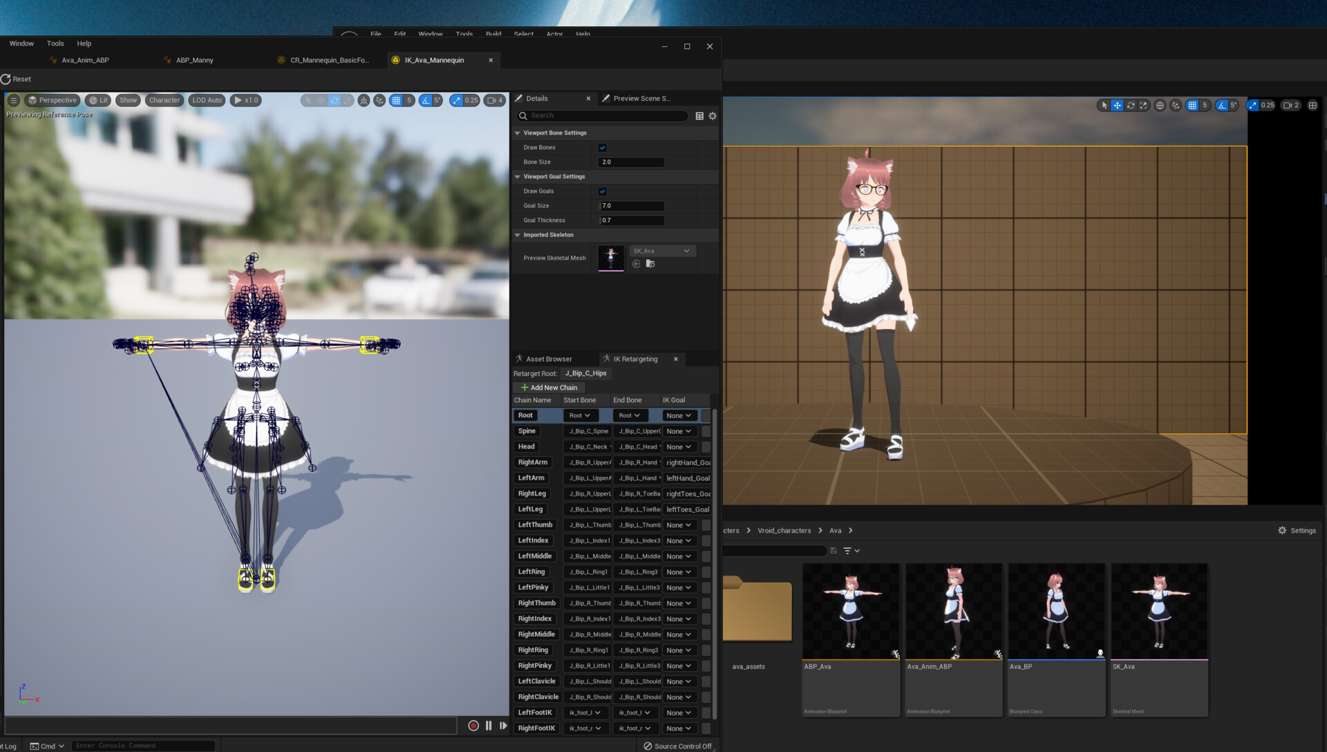 ArtStation - Anime rigged in UE5