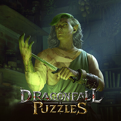 Dragonfall & Puzzles : Half-Elf Assassin