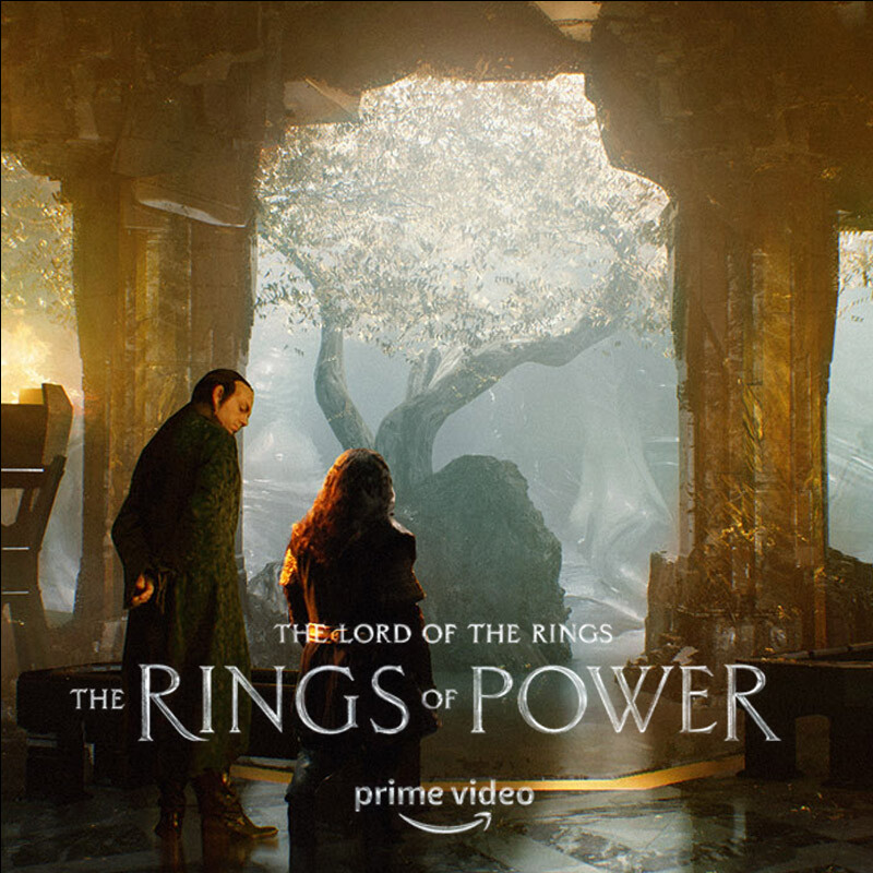 The Lord of the Rings: The Rings of Power TV Movie Poster Home Art Decor