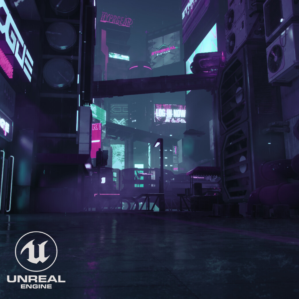 ArtStation - Neon Night