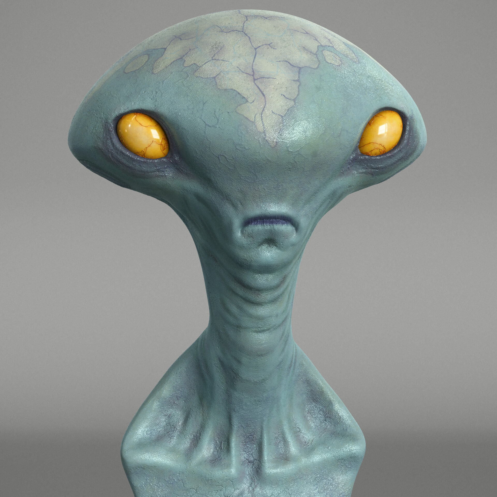 ArtStation - Alien Sculpture Study