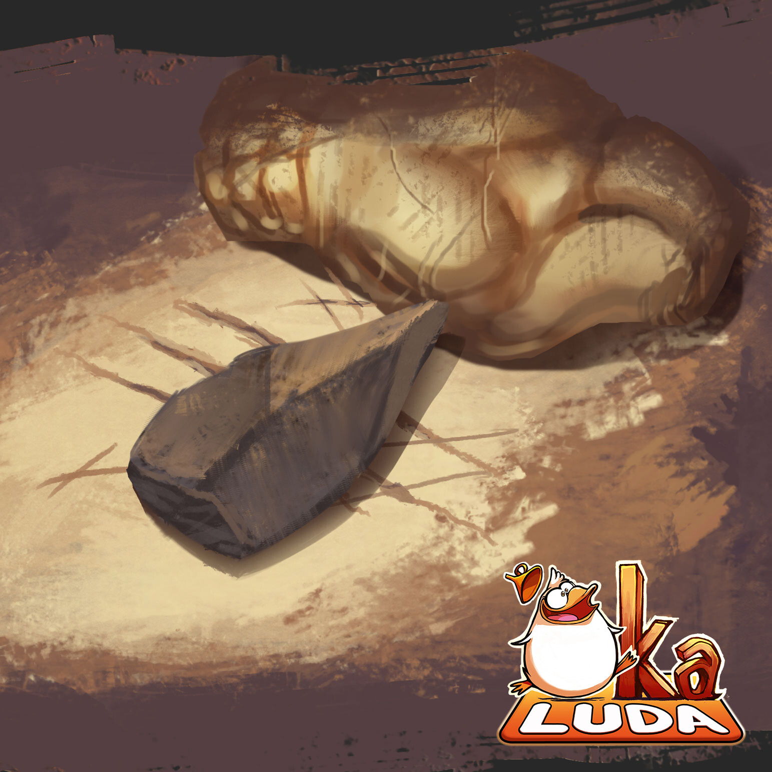 ArtStation Aurignac Board Game Card illustrations