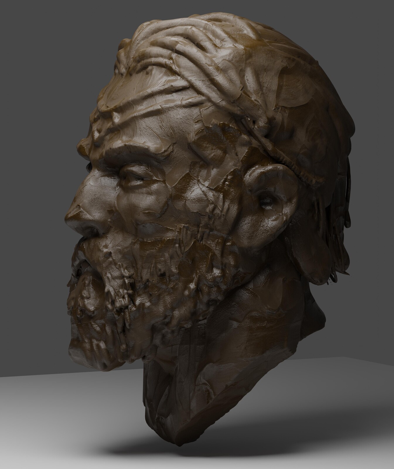 3D portrait concepts - Hevenurion