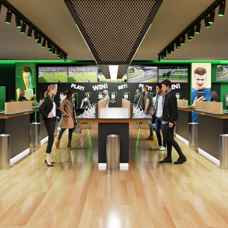 Betting shop concept