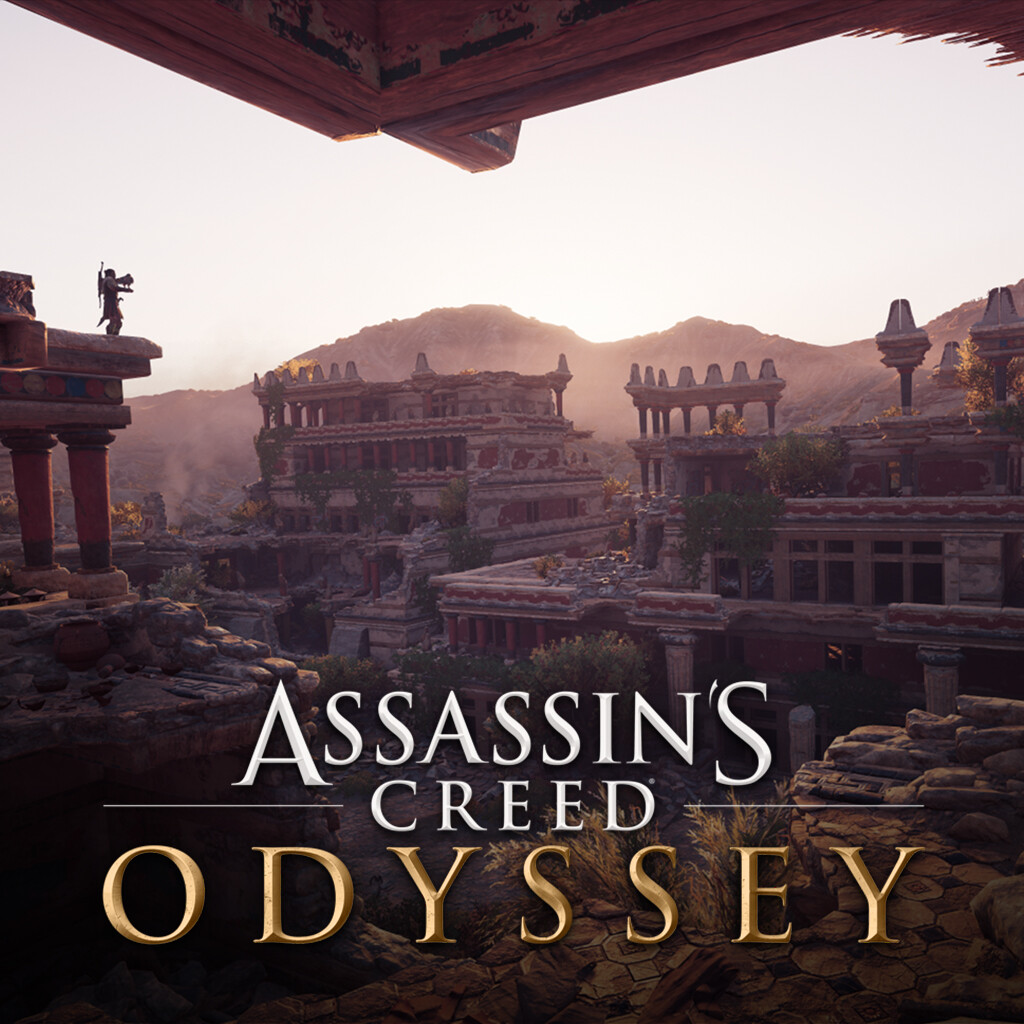 Artstation assassin s creed odyssey knossos ruins 2018 