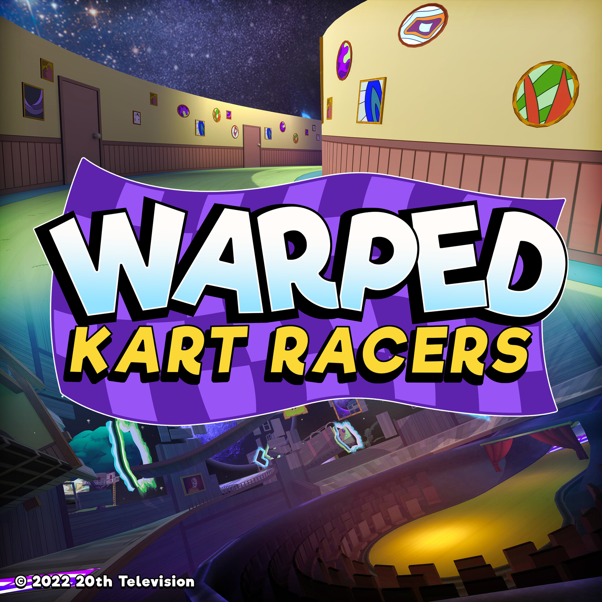 ArtStation Warped Kart Racers Smith's Dreamworld Environment and