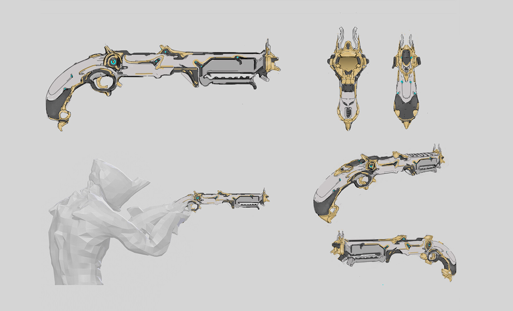 ArtStation - WARFRAME - Weapon Bundle art