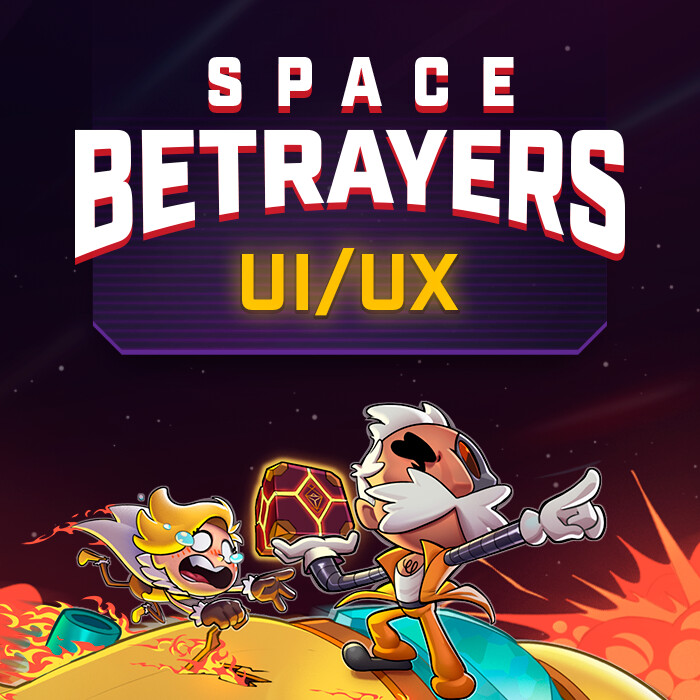 ArtStation - Space Betrayers Game UI/UX