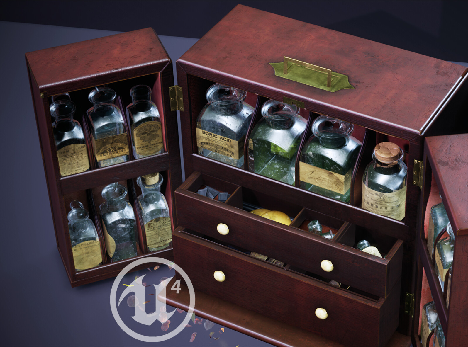 ArtStation Victorian apothecary