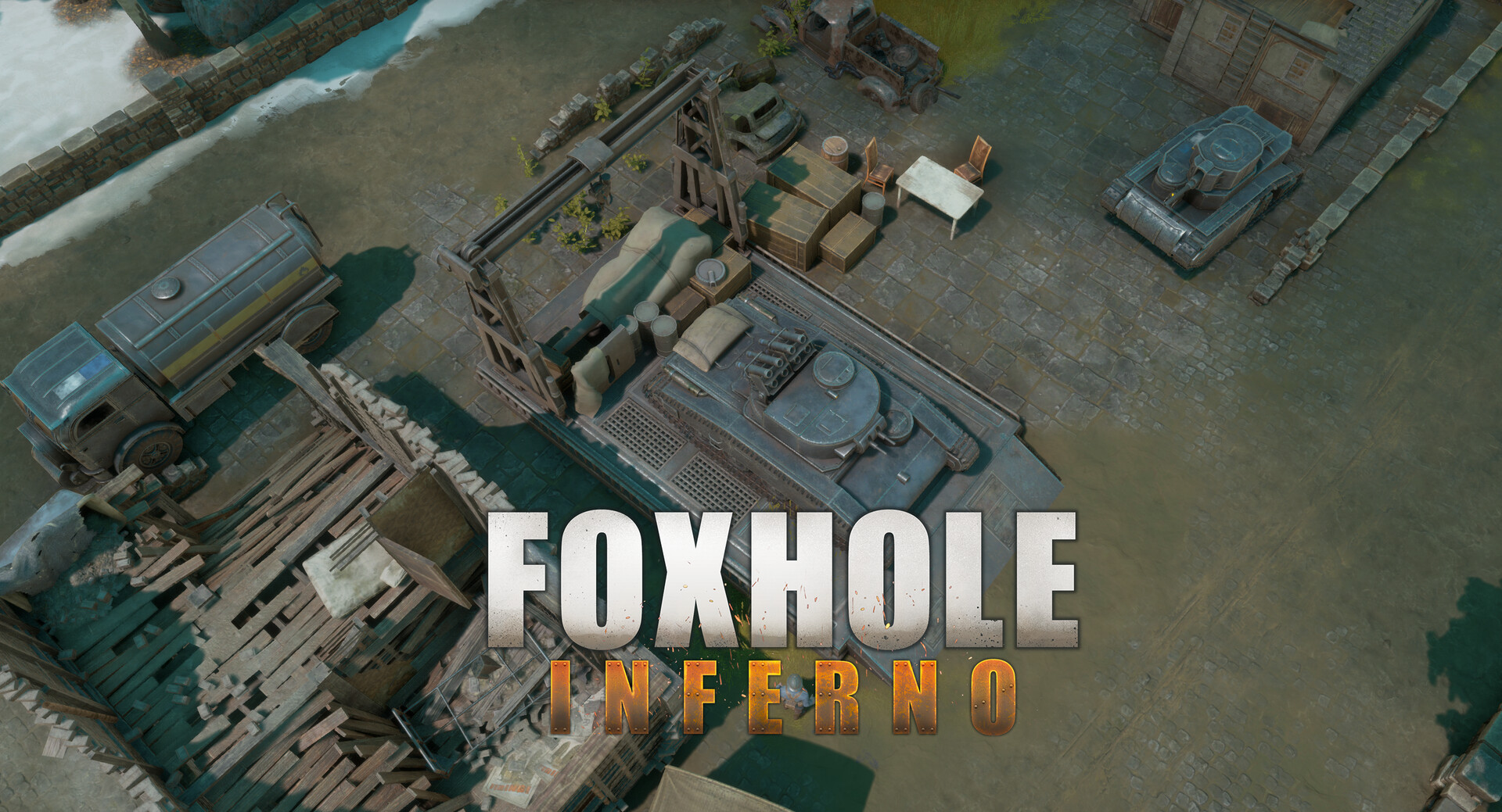 ArtStation Foxhole 1.0 infernal facilities buildings