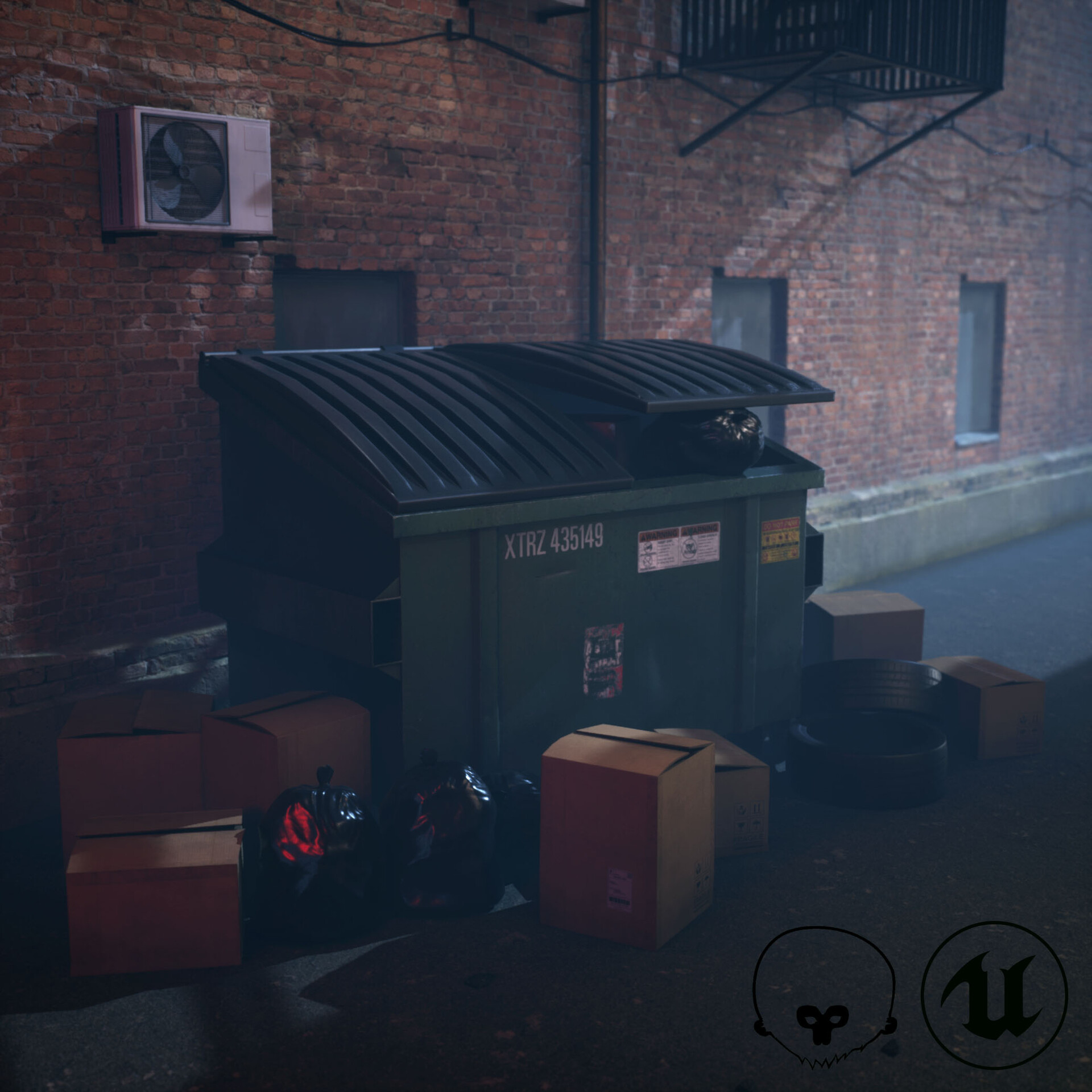 ArtStation Back Alley