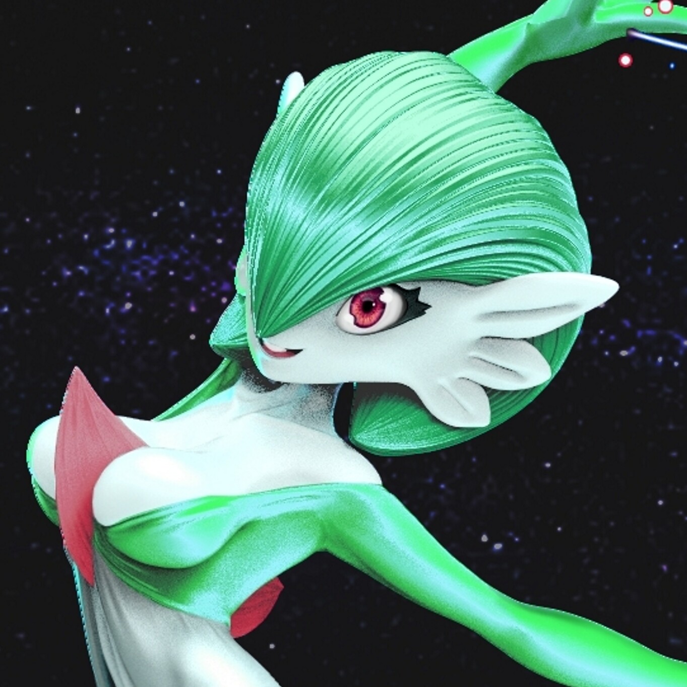 ArtStation - A Fan art of Gardevoir (Pokemon) 1