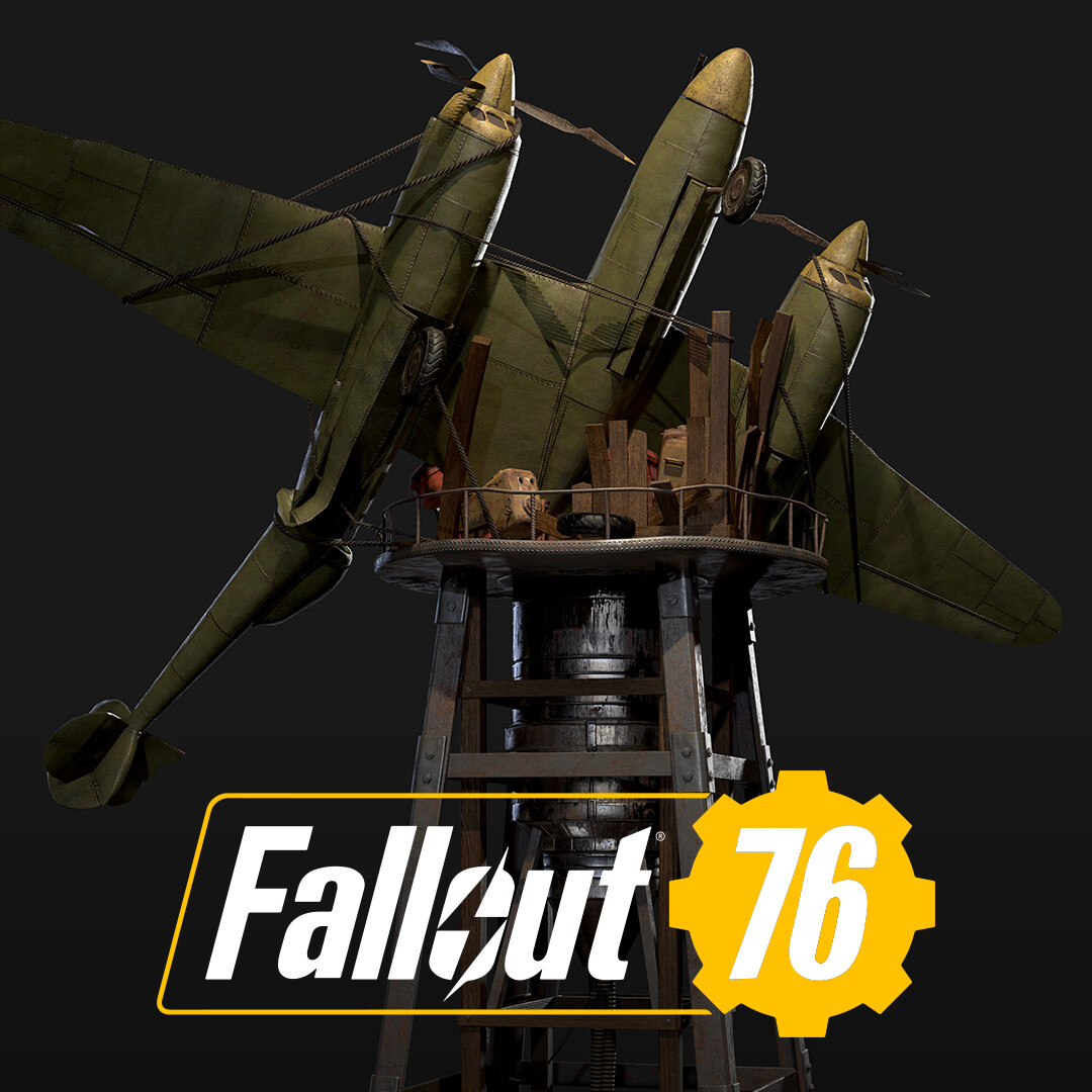 ArtStation - Fallout 76: Plane Generator