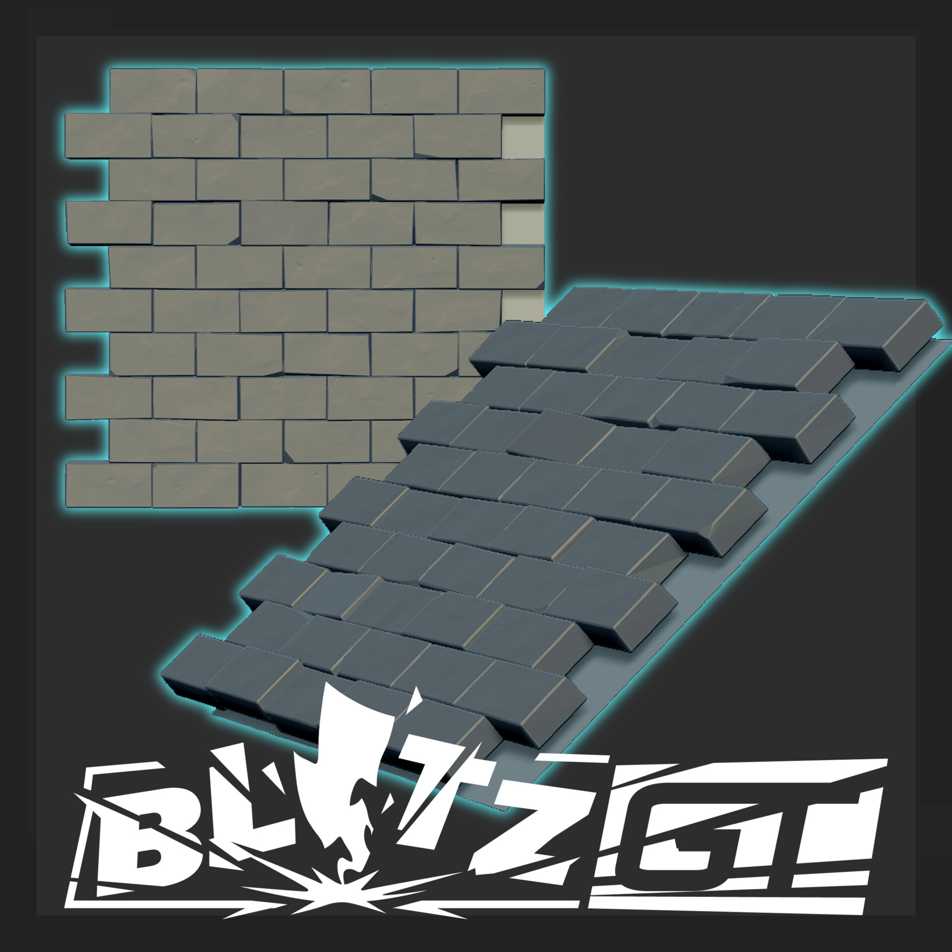 ArtStation - Tiling Bricks - BlitzGT